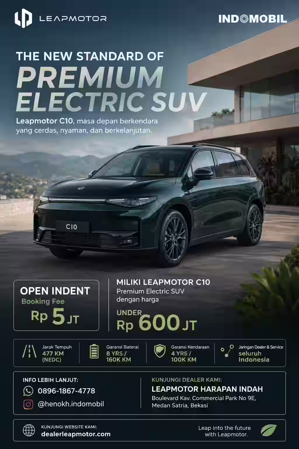 Promo Produk Baru SUV Listrik Leapmotor C10